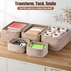 VIRETH HAUS 5-Pack Small Woven Rope Storage Baskets – 2