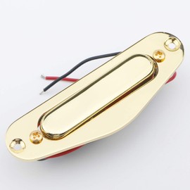 Swhmc Guitar Neck Pickup Gold Single Coil Audio Transducer for TL Style Electric Guitars Accessory