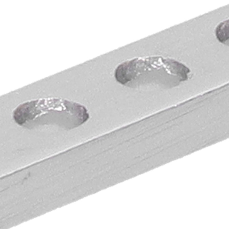 10pcs Flat Straight Braces Fixing Aluminum 4 X 8mm Connect