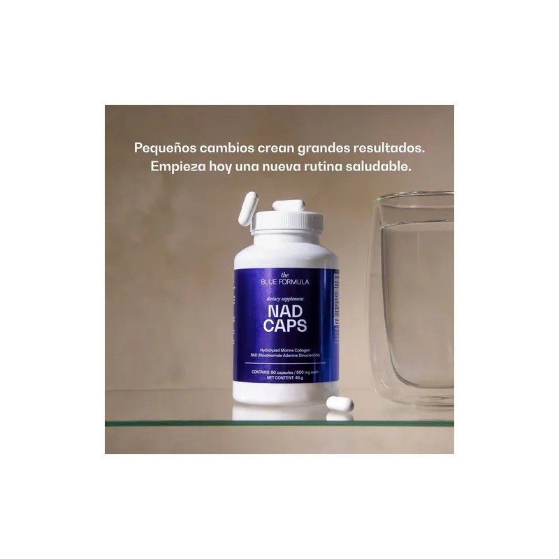 Nad + Colageno Marino Hidrolizado Sin Sabor Formula Premium