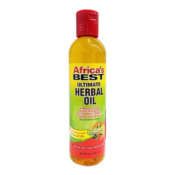 Africa's Best Ultimate Herbal Oil, 8 Ounces (Pack of 3)