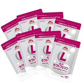 森永ラクトフェリン ９０粒入り 新アルミパウチパッケージ！ ８個セット（１日６粒×１２０日分）