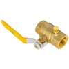 LEFITPA Replacement 3/4 Inch FIP Brass Ball Valve with Stop