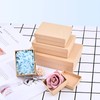 WANDIC Paper Mash Boxes, 5 Pcs Rectangle Mini Kraft Paper