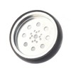 100mm Robot Wheel Metal with Neoprene Tire Industrial Robot Parts