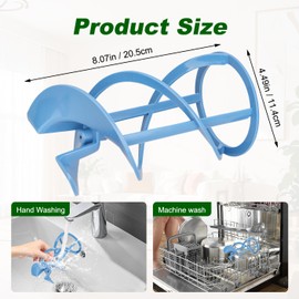 Replacement Auger for Ninja Slushie FS301 & FS300 - Slushie Machine Accessories, BPA free Replacement Parts(Sky Blue)