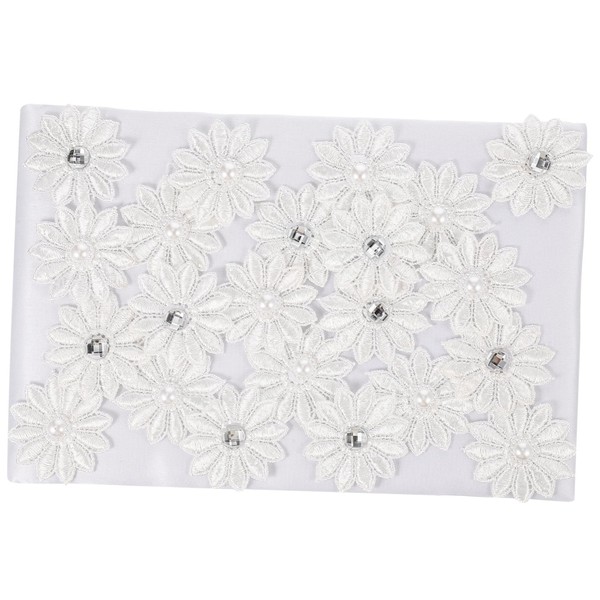 Ciieeo Delicate Wedding Guest Book and Rhinestone Decoration Elegant Sign-