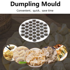 Niuhong Dough Press Filled Dumpling Noodle Ravioli Mould Pelmeni Meat Ravioli Maker Mould DIY Dumpling Maker Shaper Manual Dumpling Dumpling Dough Press Baking Pelmeni Mould Metal Mould