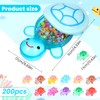 Alrhso 200Pcs Mini Resin Turtles with 1Pcs Large Turtle, Luminous