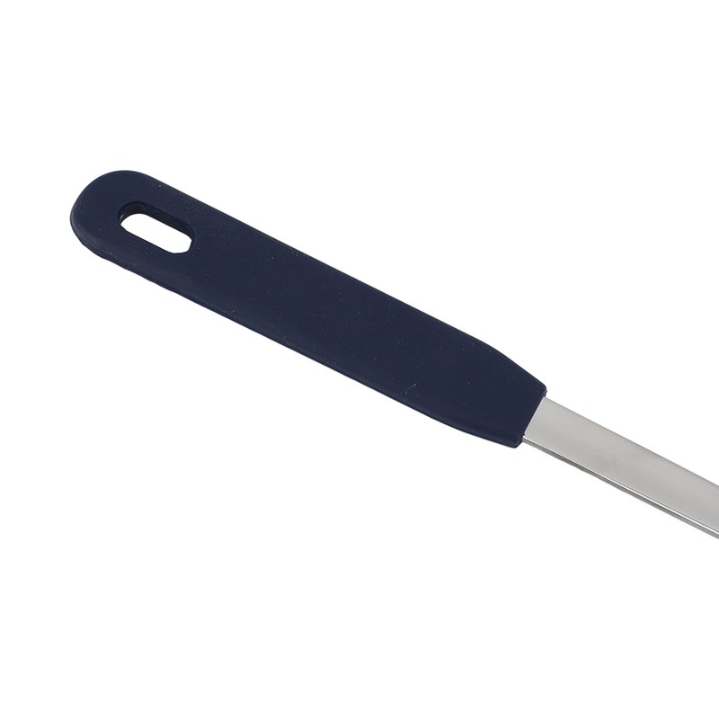 Cooking Spoon Rustproof Smoothly 304 Stainless Steel Spatula Skid Resistant
