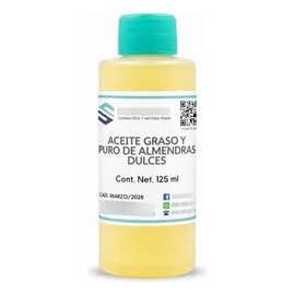 Aceite De Almendras Dulces Hidratante Uso Cosmetico 125ml