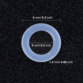 GTIWUNG キーキャッププーラークリーニングツールとゴム製Oリングサウンドダンパー キートップ引き抜き工具 メカニカルキーボード 2in1 メンテナンス工具 200 PCSラバーOリング 1個のクリーニングブラシ