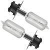 Caltric 2 Headlight Halogen Bulb for Kawasaki Prairie 400 KVF400C
