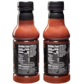 Tony Piggs Hot BBQ Sauce - (2 pack, 19oz) -Fresno Ghost Hot BBQ Sauce - Hand-Crafted Hot Barbecue Sauce made w real hot peppers and Nothing Artificial - Ribs, Wings, and Veggies will NEVER taste Better