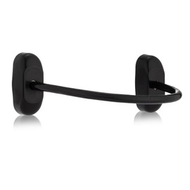 XFORT Viper Fixed Cable Window Restrictor in Black, Durable Window Safety Lock for Child Safety and Window Security