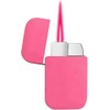 Pink Flame Torch Lighter, Stylish Glitter Refillable Butane Lighter, Windproof