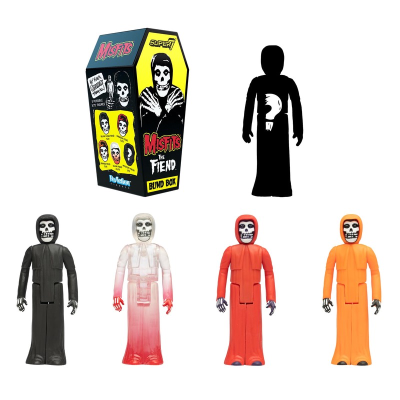 Super7 Misfits Blind Box Flat - (12 Pack) 3.75" Misfits