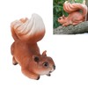Squirrel Garden Decor Outside Funny Resin Statue Courtyard Balcony Outdoor