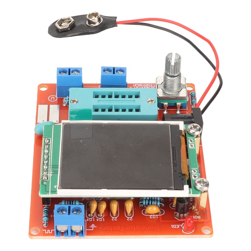 Transistor Tester Module Auto Detect High Accuracy 25pF to 100mF