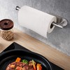 Paper Towel Holders for Kitchen,Paper Towels Bulk- Self-Adhesive Under Cabinet,Both