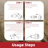Resound Hearing aid Domes,GN Resound Hearing aid Domes Open,Resound Compatible