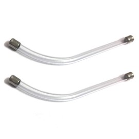 EZ-FIT Clear Voice Tube Compatible with Plantronics Headsets Encore,Tristar,SupraPlus,Duoset and Duopro - 2Pack