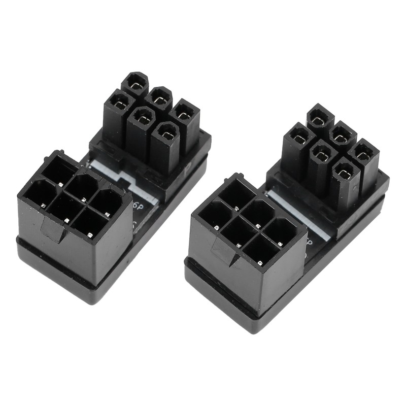 ATX 6Pin Adapter for Desktops Graphics Card Female to Male