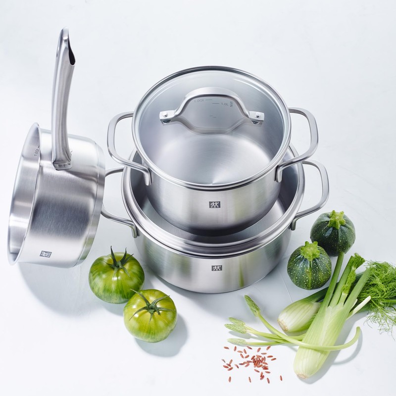 ZWILLING 71025-160 Flow Saucepan, 6.3 inches (16 cm), One-Handed Pot,
