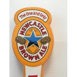 New Castle Brown Ale Brewery Beer Tap Handle