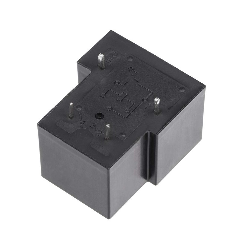 sourcing map 5 Pcs T90-12VDC-TL-A DC 12V Coil SPST Four