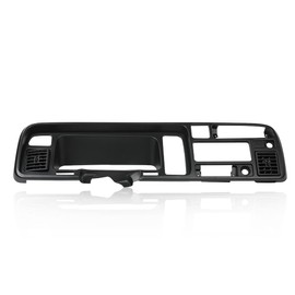 LQI Dashboard Cover Bezel Compatible with 1994 1995 1996 1997 Dodge Ram Truck w/Vents Dash Bezel Black 55114870-1