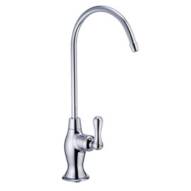 Oslo One-Way Tap Chrome for Drinking Water, Water Filter Kitchen Tap, Reverse Osmosis, Osmosis Tap, for Osmosis Systems, Drinking Water Systems