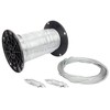 American Lighting LS-CABLE-110 Galvanized Support Cable Kit with 110' Cable,
