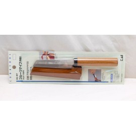 Kai Fruit Knife DG-107 Stainless Steel with Wooden Sheath Made in Japan
