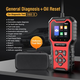 OBD2 M302 Car Diagnostic Scan Tool Timcartuning Car Maintenance Light Reset car Engine Fault Diagnosis car Engine Fault Removal I/M Ready Status, Vehicle Information OBD2