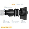 POWERTEC 70322 4 Inch to 2-1/2 Inch Reducer and 4
