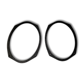 1 Pair - 6"x9" 6x9 Speaker Depth Spacers/Extension Rings/Extender/Stackable - SPKBRK012 (3/4" Thick)