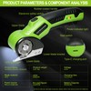 Cardboard Cutter, 4V Rechargeable Cordless Electric Scissors with 2 Blades,