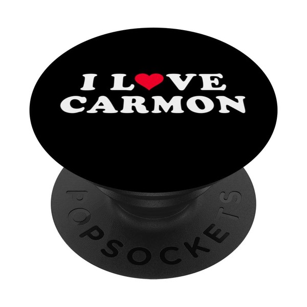 I Love Carmon Matching Girlfriend & Boyfriend Carmon Name PopSockets