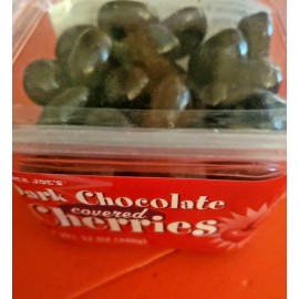 Trader Joe's 2 PACK TRADER JOE'S DARK CHOCOLATE COVERED CHERRIES 12 OZ EACH