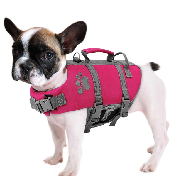 Queenmore XS Dog Life Jacket, Puppy Life Jackets for Small