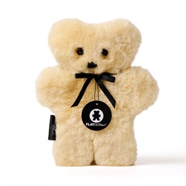 FLATOUTbear Honey 100% Australian Sheepskin Teddy Bear