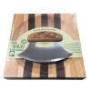 Alaskan Birch Ulu Knife with Bowl 8" set Ocean Collage