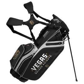 Vegas Golden Knights Caddie Carry Hybrid Golf Bag