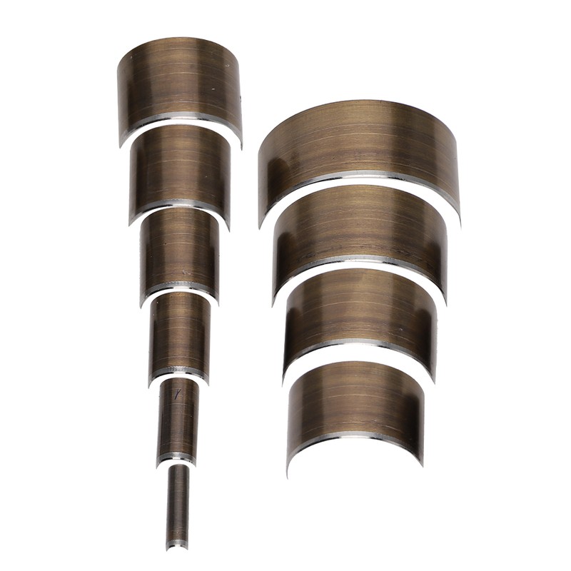 Leather V Shape Punch DIY Tool Tail Cut Puncher Round