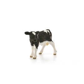 Schleich Figura Becerro Holstein, Color Blanco/Negro