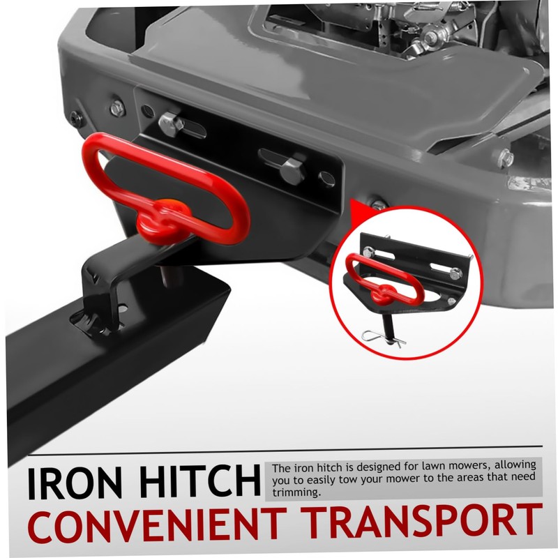 ULTECHNOVO Zero Turn Mower Hitch Kit Heavy Duty Trailer Hitch