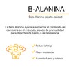 Beta Alanina 300 gramos de pura beta alanina polvo 150