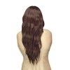 Sepia Fantasia Large Synthetic Wig Dark Brown (4)