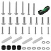 DEANKEJIUniversal TV Mounting Hardware Kit, 37 Pieces TV Mounting Screws,